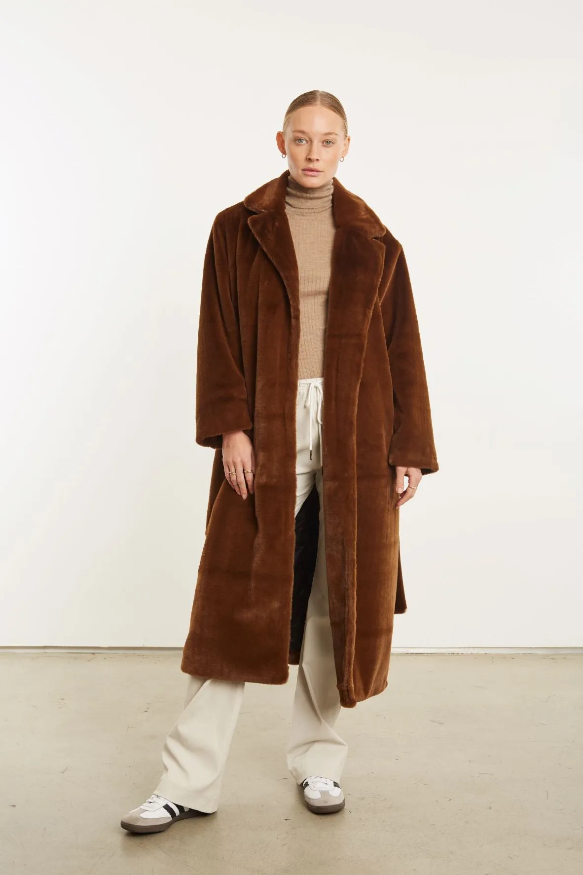 Faux Fur Robe sold by SPRWMN product image thumbnail 3