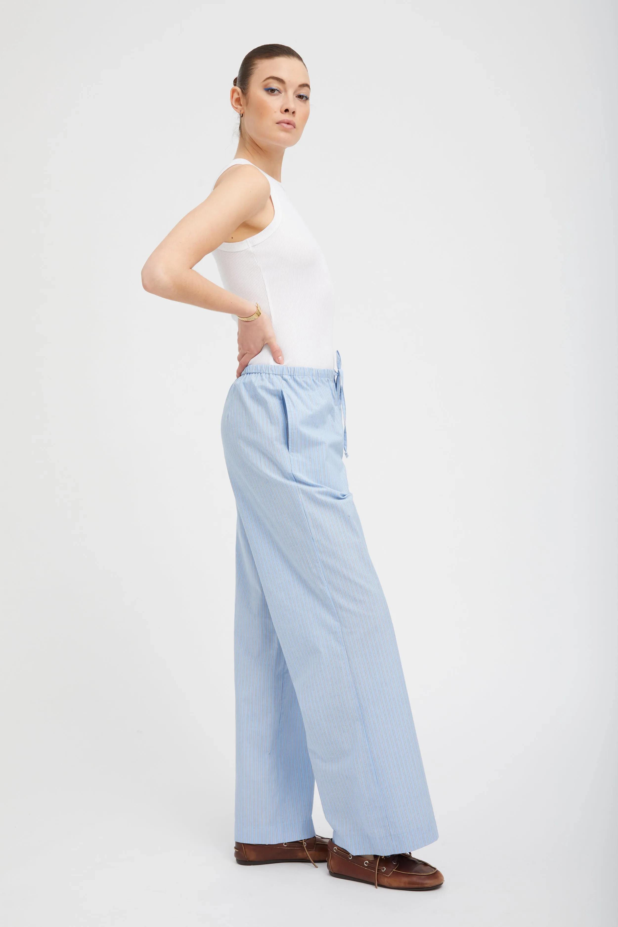Linen Amalfi Pants sold by SPRWMN product image thumbnail 3