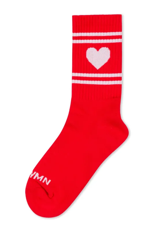Red Heart Logo Les Chaussettes sold by SPRWMN