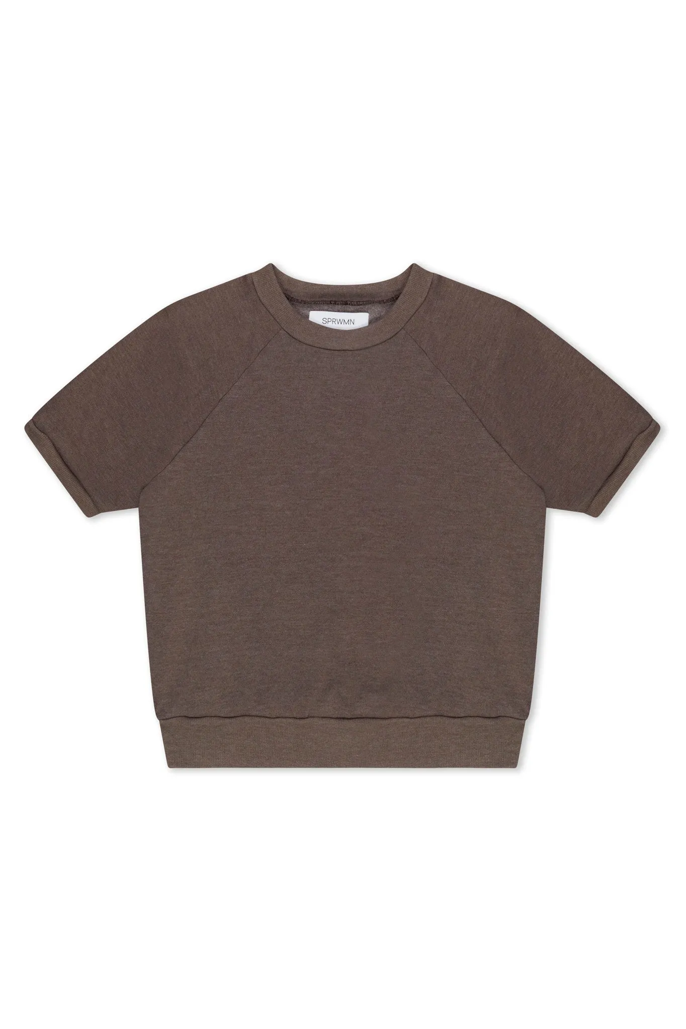 Heather Brown Raglan Sweatshirt sold by SPRWMN product image thumbnail 2