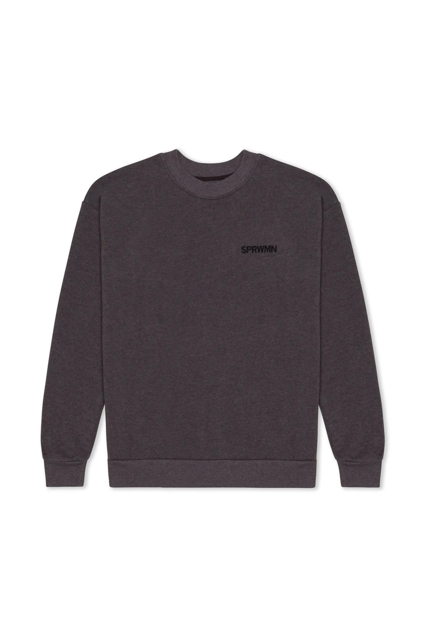 Charcoal Logo Sweatshirt sold by SPRWMN product image thumbnail 2