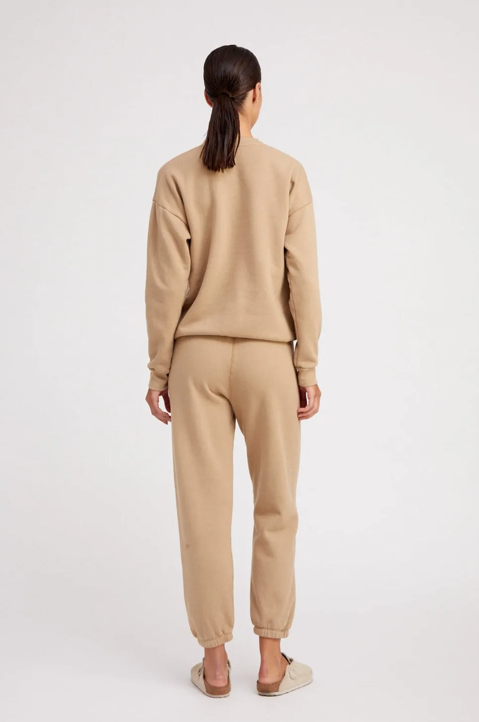 Light Khaki Logo Sweatshirt sold by SPRWMN product image thumbnail 4