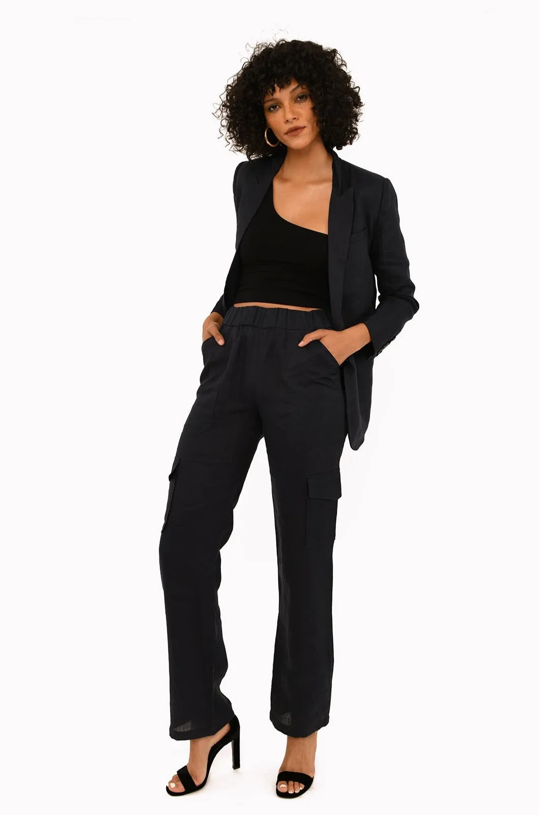 Linen Cargo Pants sold by SPRWMN product image thumbnail 3