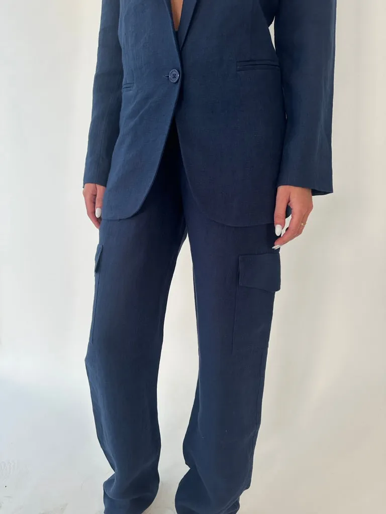 Linen Cargo Pants sold by SPRWMN product image thumbnail 2