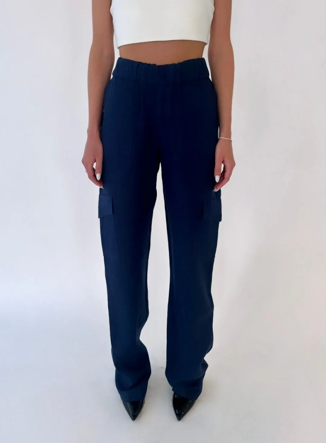 Linen Cargo Pants sold by SPRWMN