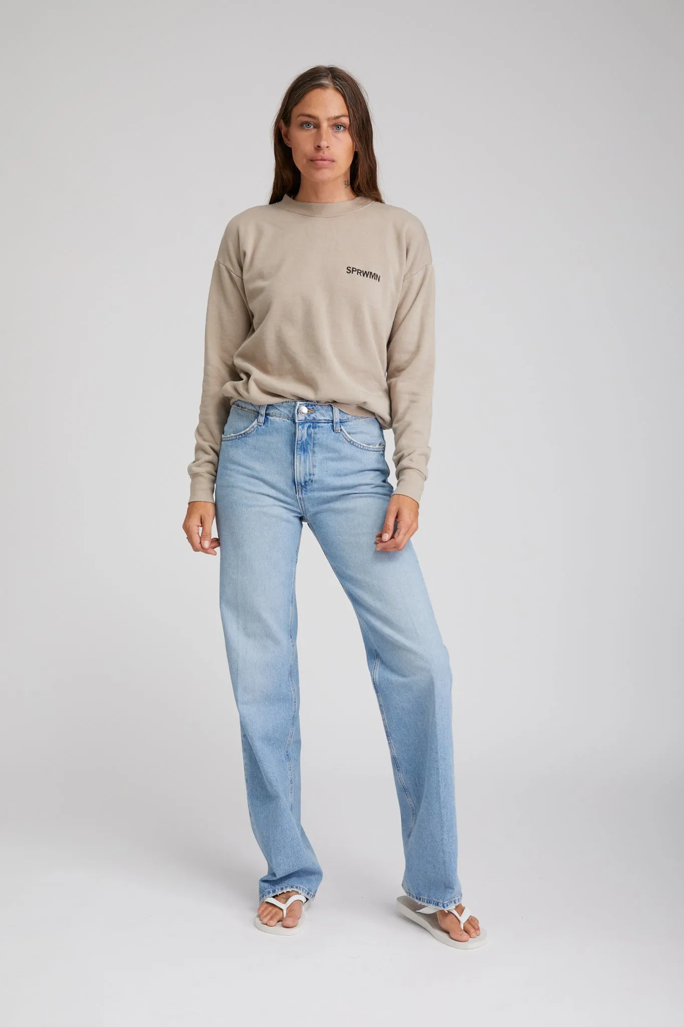 Victoria Loose Straight Denim sold by SPRWMN product image thumbnail 3