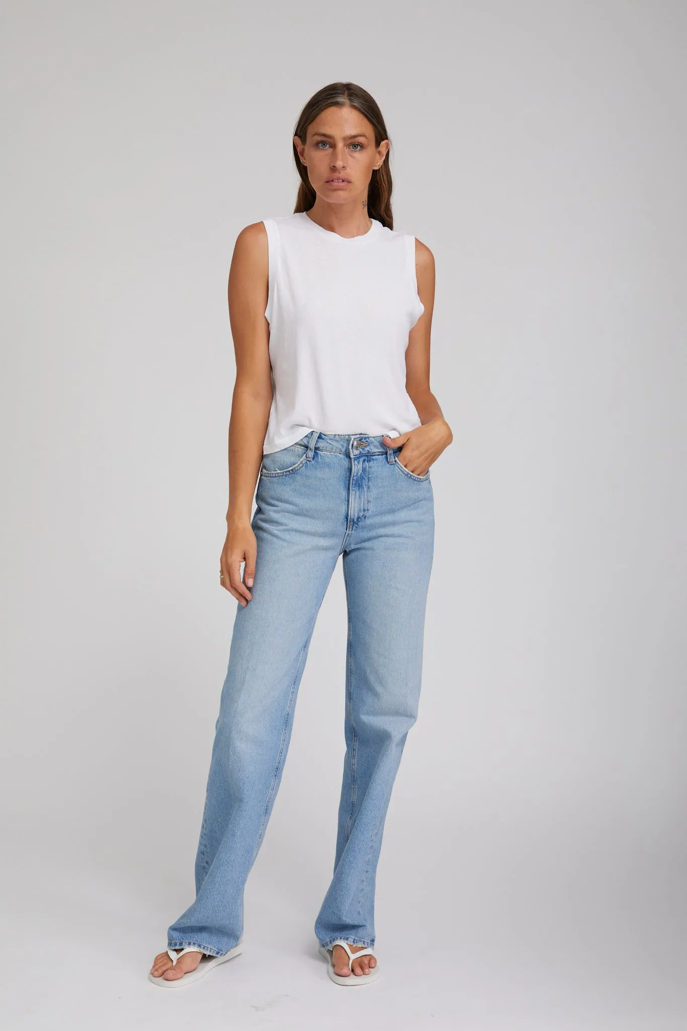 Victoria Loose Straight Denim sold by SPRWMN product image thumbnail 4
