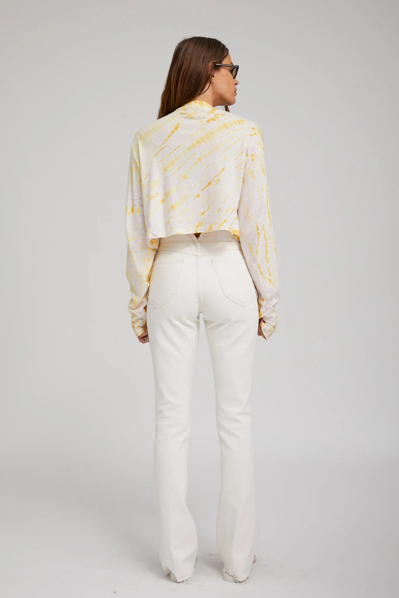Long Sleeve Tee Marigold Marble sold by SPRWMN product image thumbnail 3