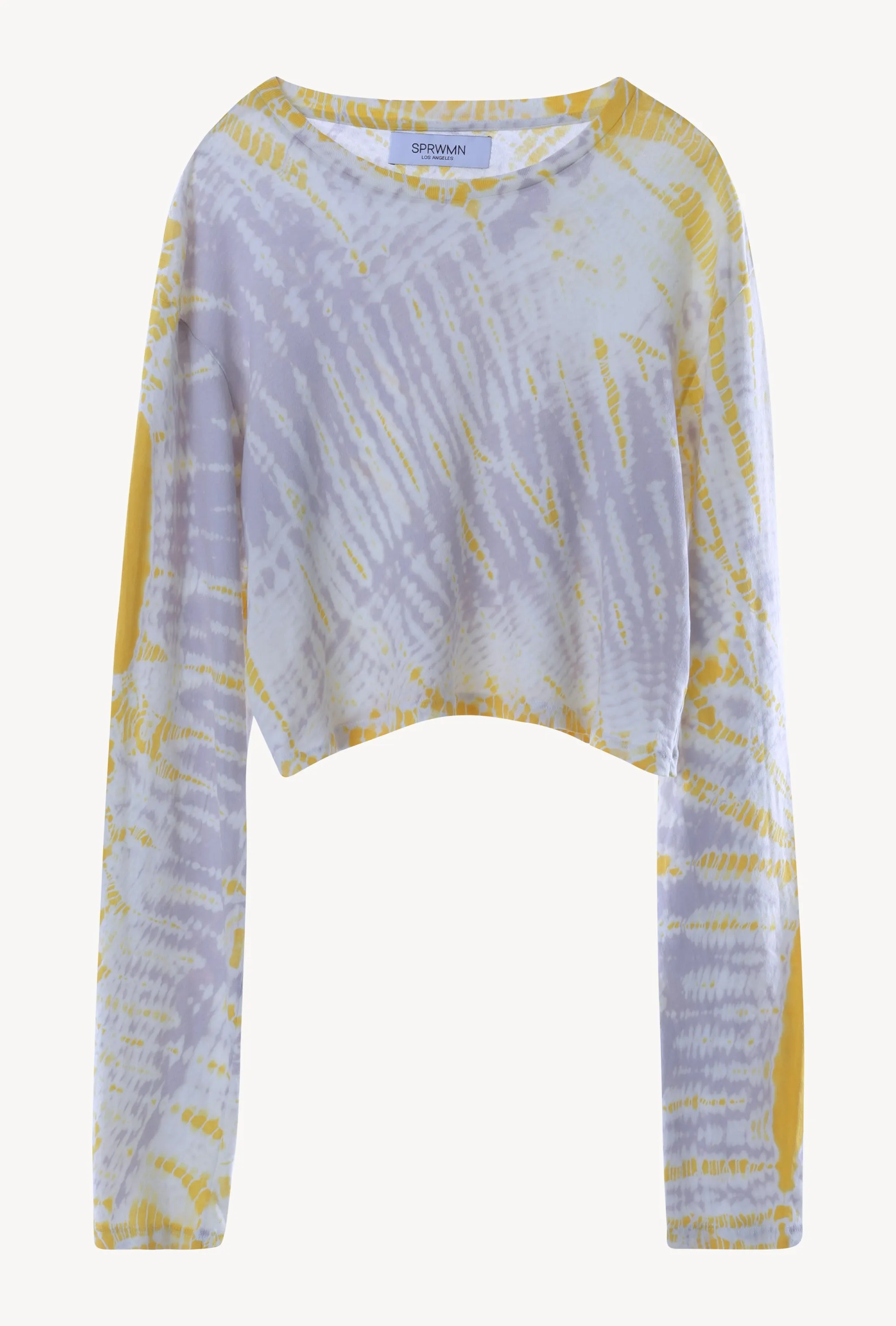 Long Sleeve Tee Marigold Marble sold by SPRWMN product image thumbnail 4