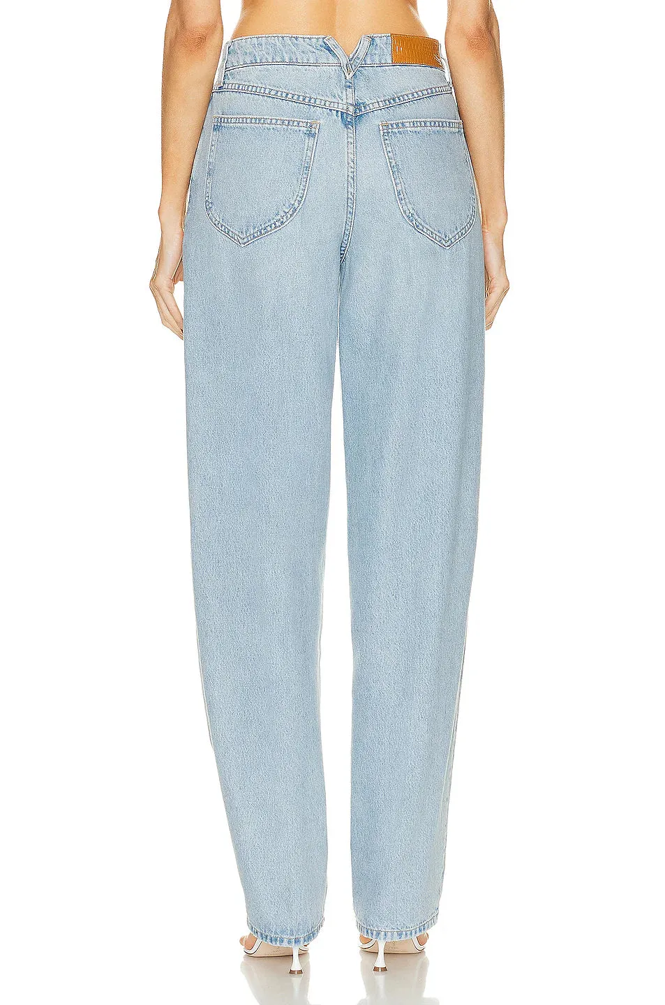 Wide Leg Tapered Denim sold by SPRWMN product image thumbnail 3