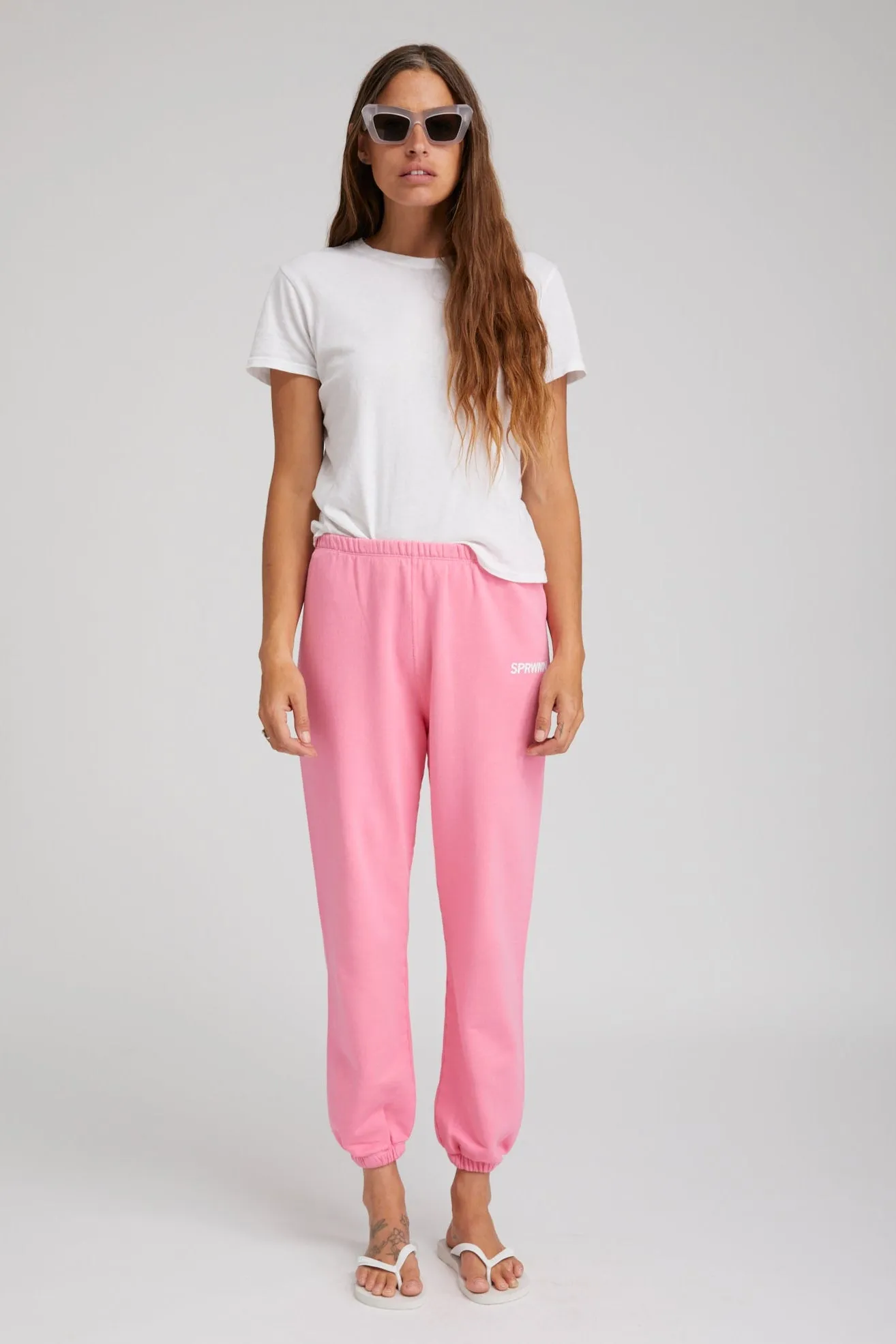 Rose Cotton Logo Sweatpant sold by SPRWMN product image thumbnail 2