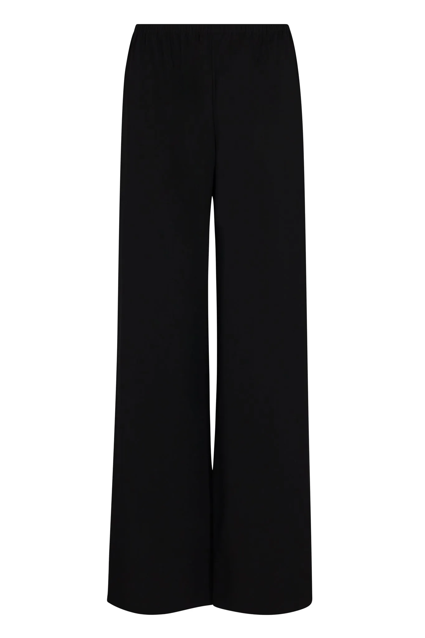Black Crepe Easy Pants sold by SPRWMN product image thumbnail 3