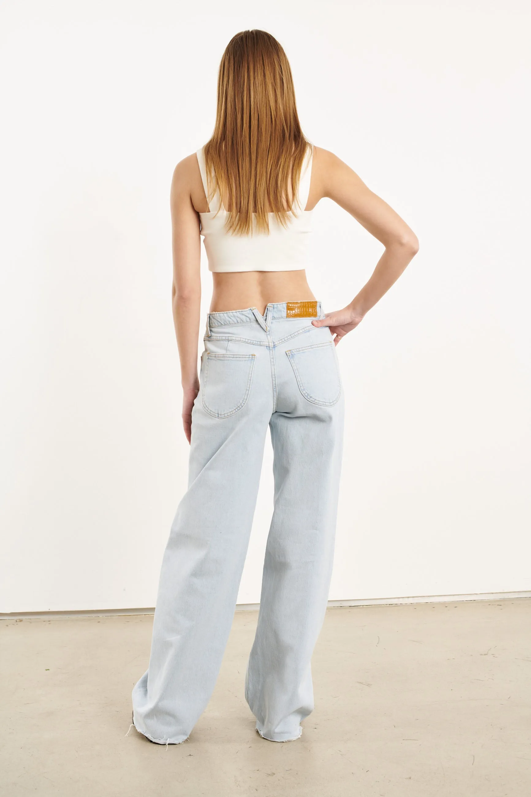 White Micro Tube Top With Straps sold by SPRWMN product image thumbnail 5