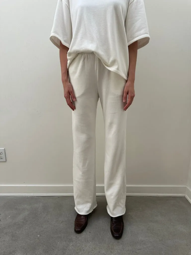Off White Straight Leg Sweatpants sold by SPRWMN