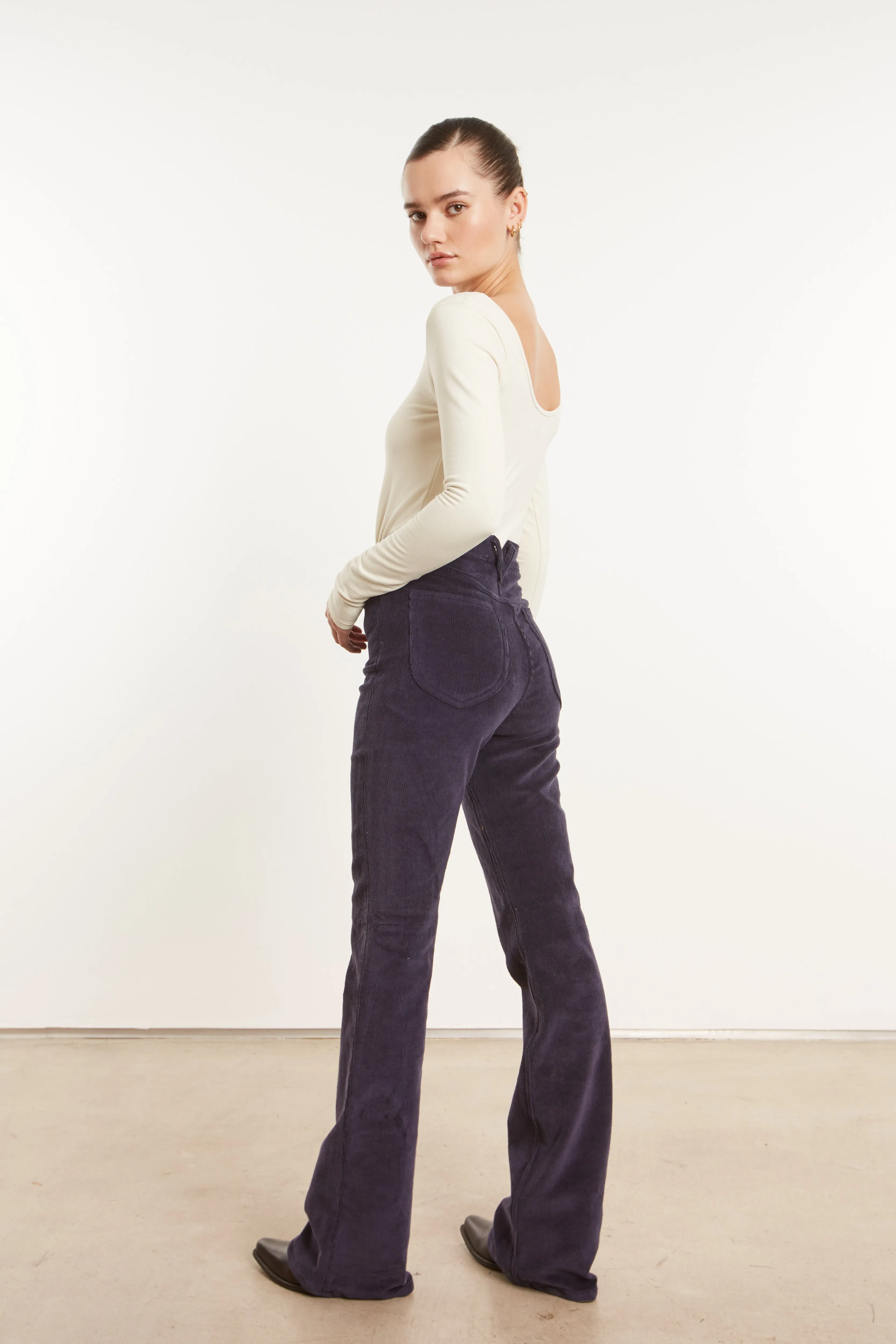 Off-White Long Sleeve Ballet Top sold by SPRWMN product image thumbnail 3