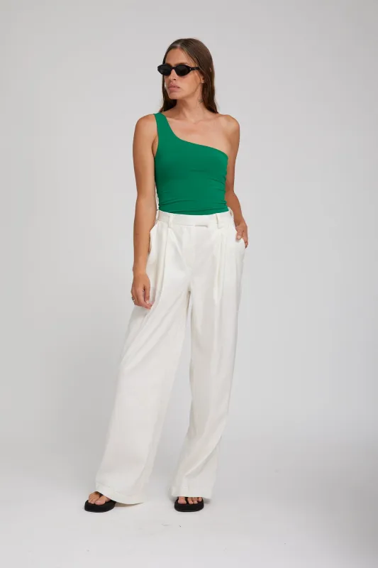 City One Shoulder Top made by SPRWMN