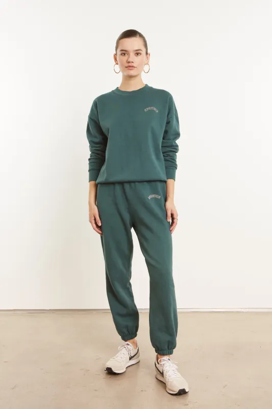 Pine Cotton College Logo Sweatpants sold by SPRWMN