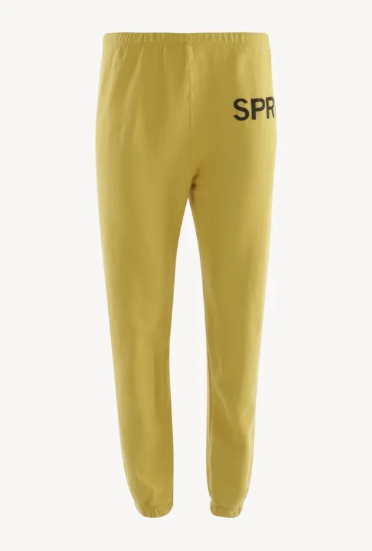 Limoncello Cotton Big Logo Sweatpants sold by SPRWMN