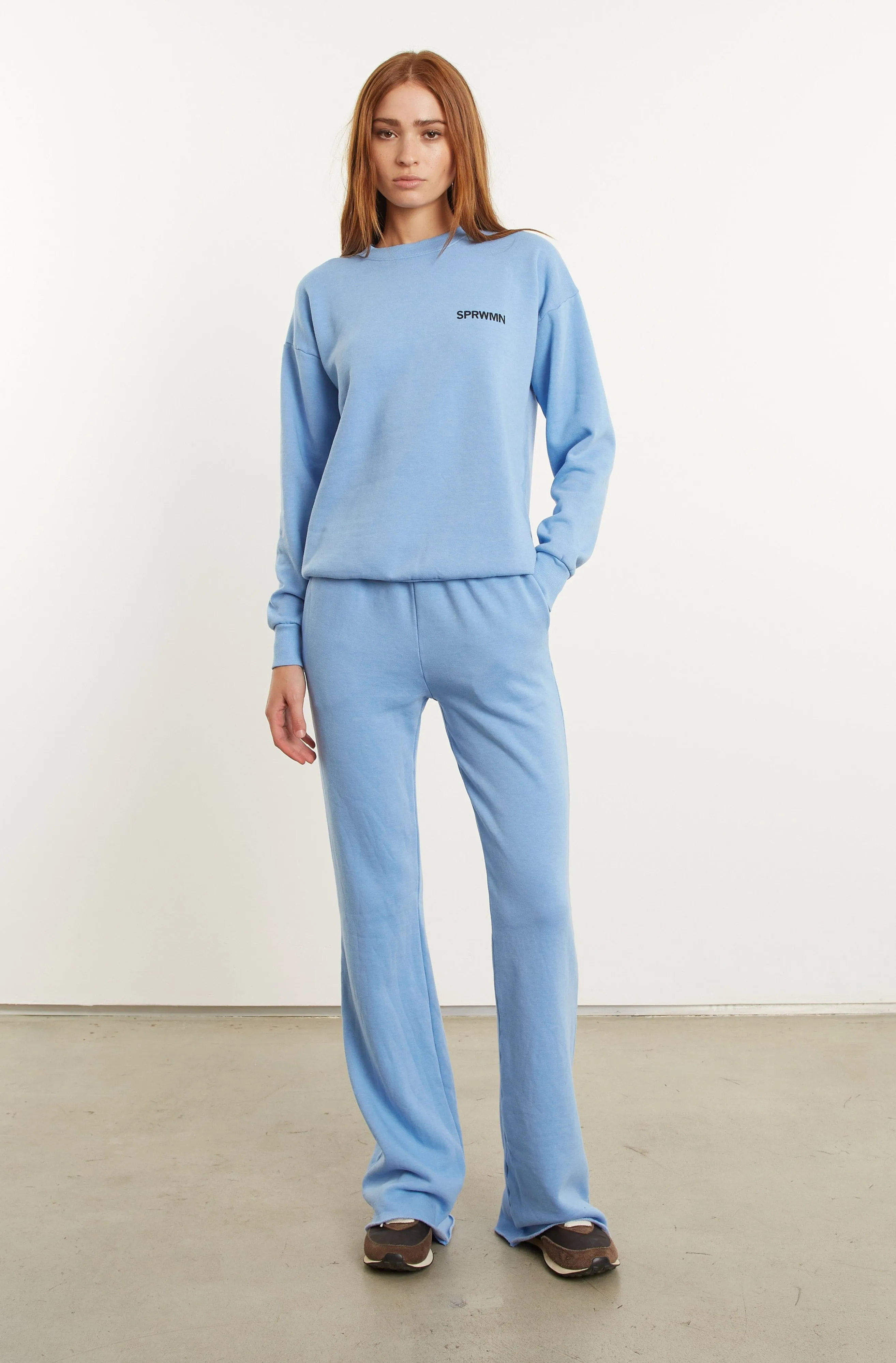 Sky Logo Sweatshirt sold by SPRWMN