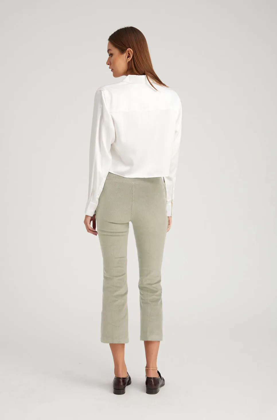 Sable Corduroy Crop Flare Pants sold by SPRWMN product image thumbnail 2