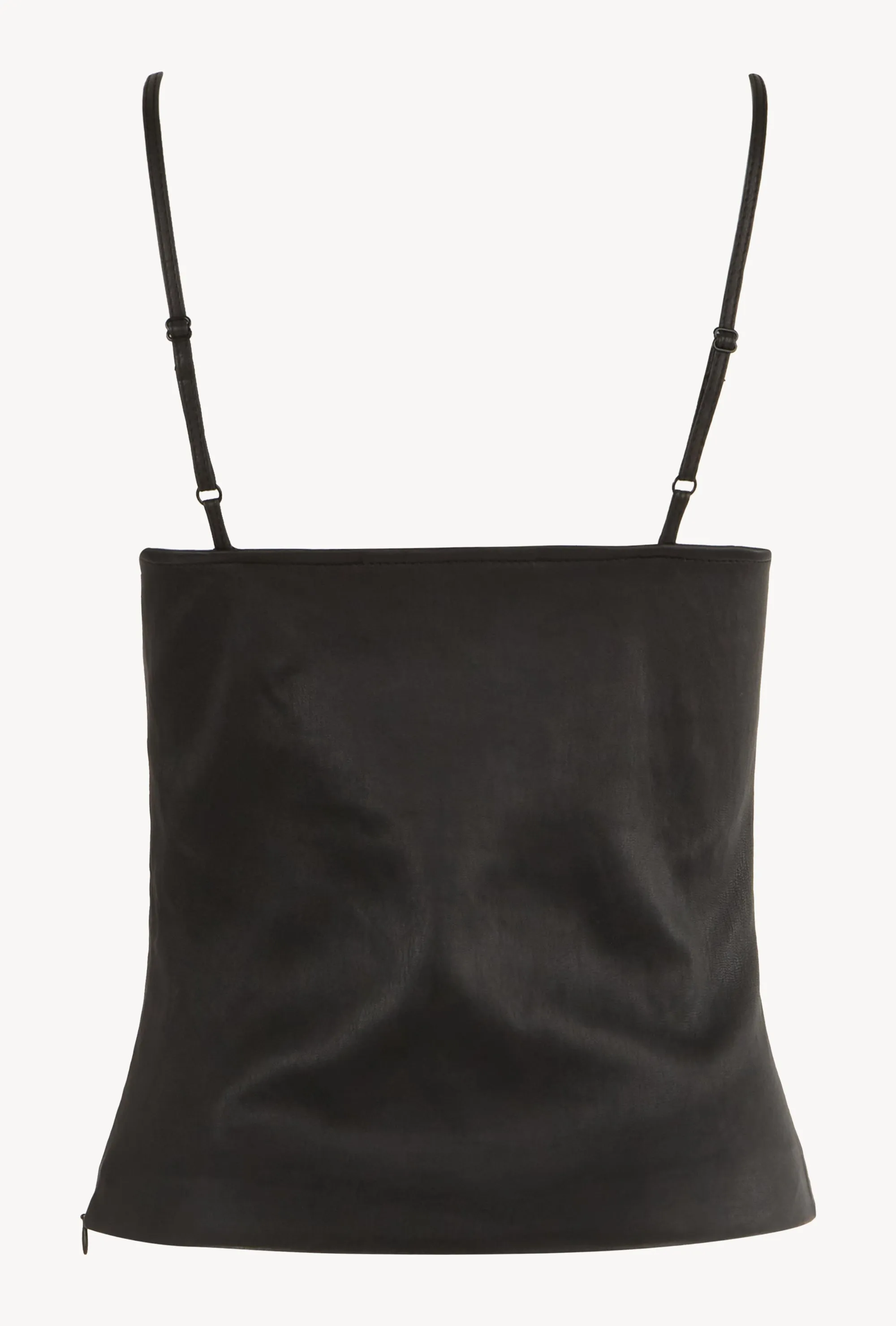 Leather Scoop Neck Cami sold by SPRWMN product image thumbnail 3