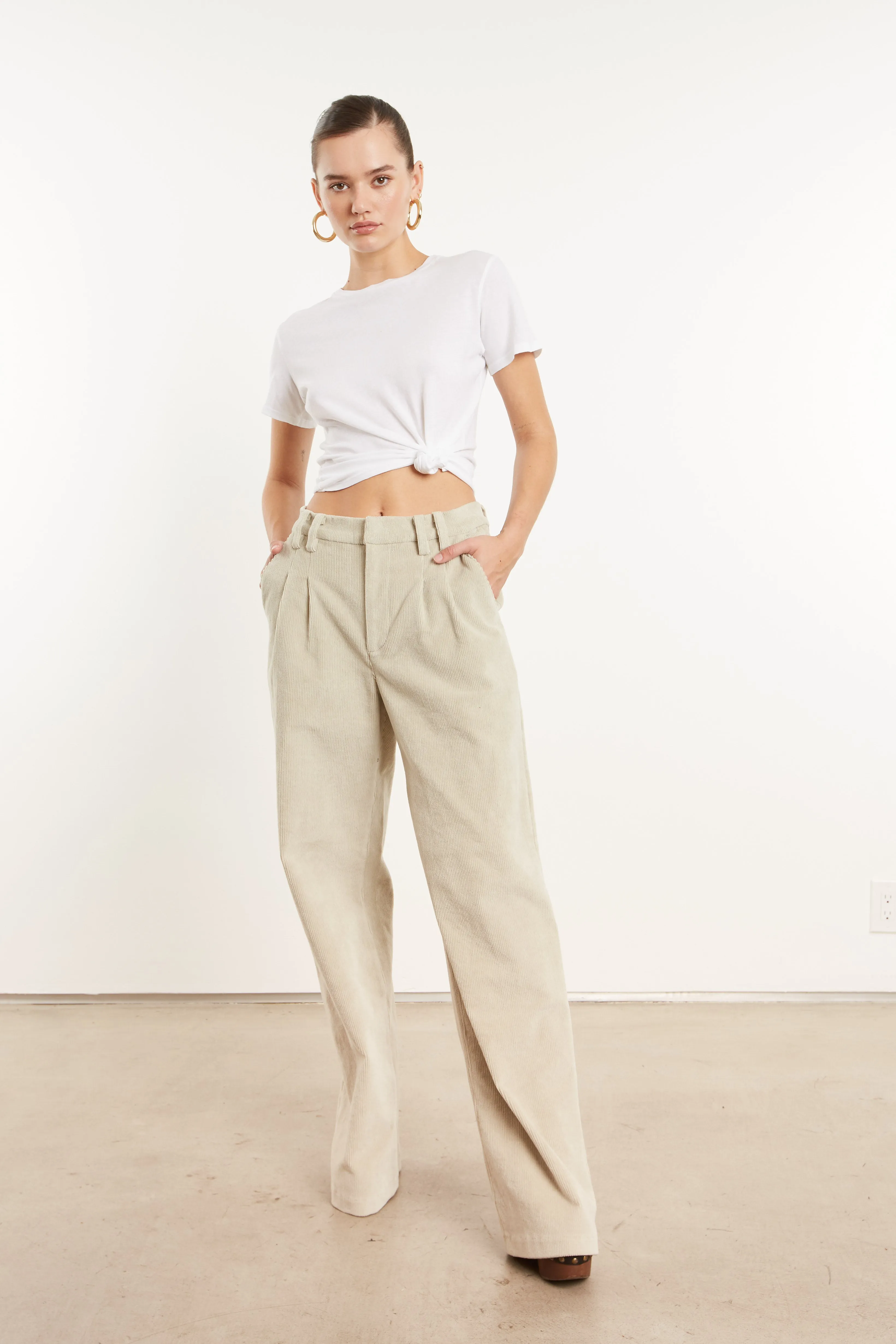 Sable Corduroy Trousers sold by SPRWMN