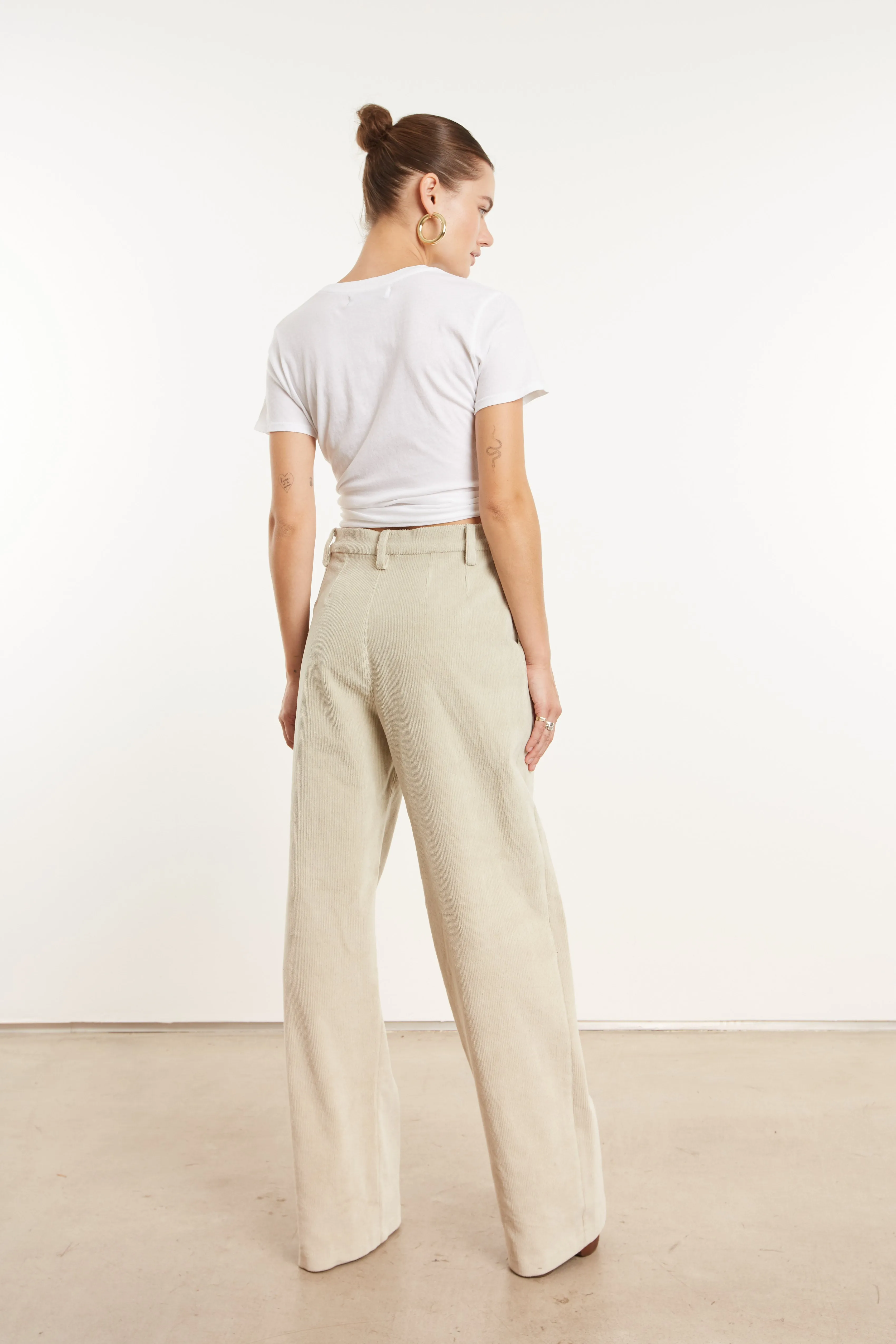 Sable Corduroy Trousers sold by SPRWMN product image thumbnail 3