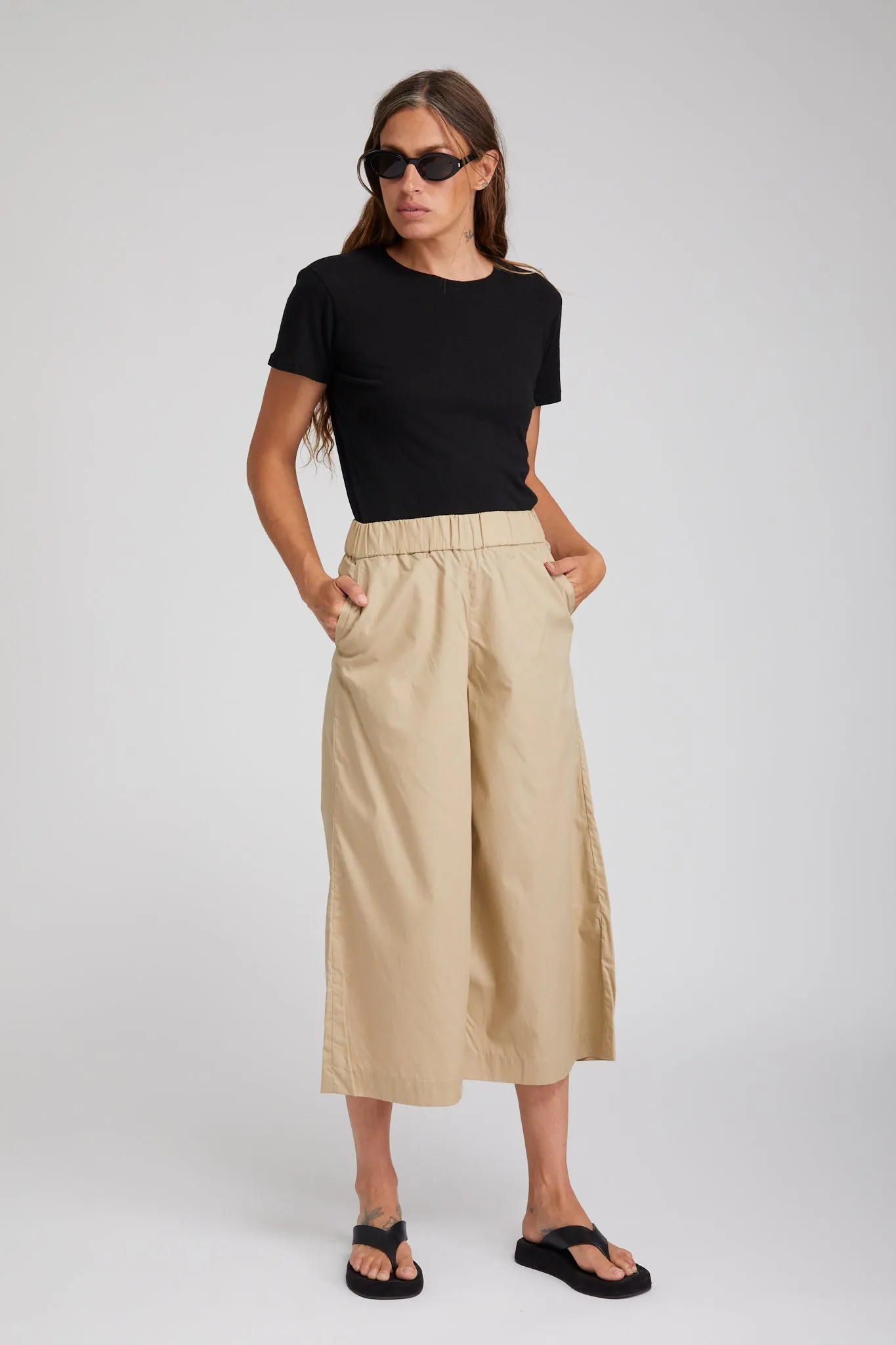 Cotton Poplin Culotte sold by SPRWMN product image thumbnail 2
