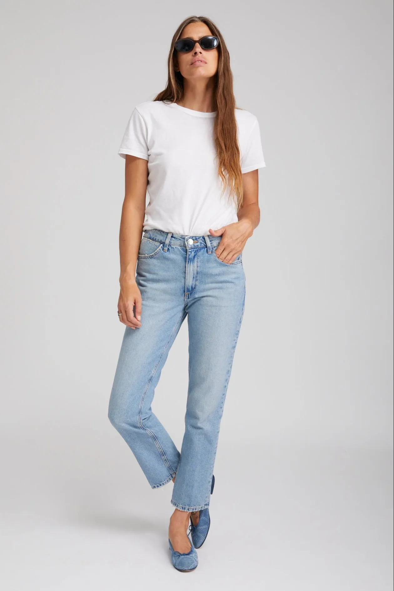 Victoria Slim Straight Denim sold by SPRWMN product image thumbnail 2