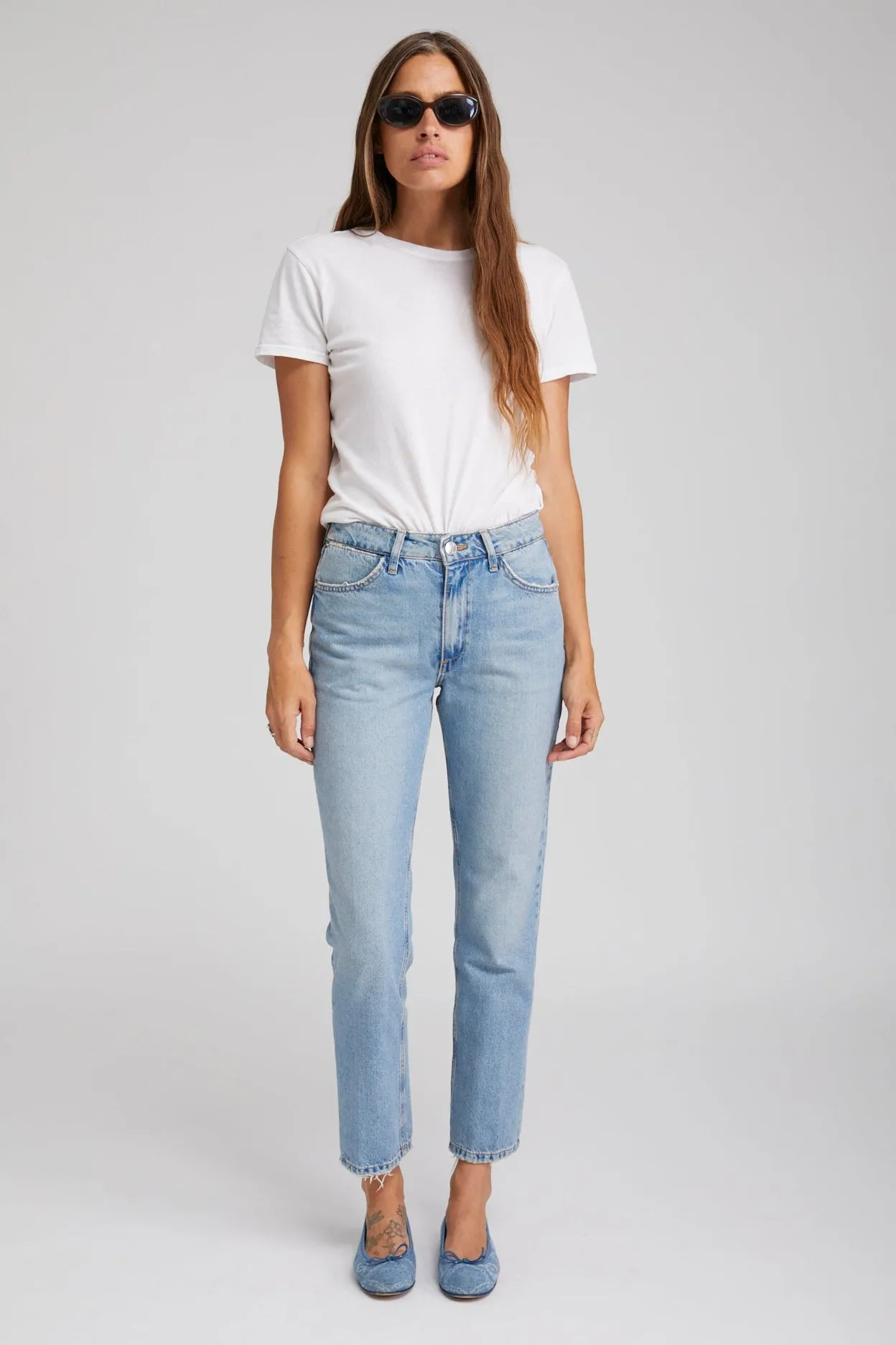 Victoria Slim Straight Denim sold by SPRWMN product image thumbnail 3