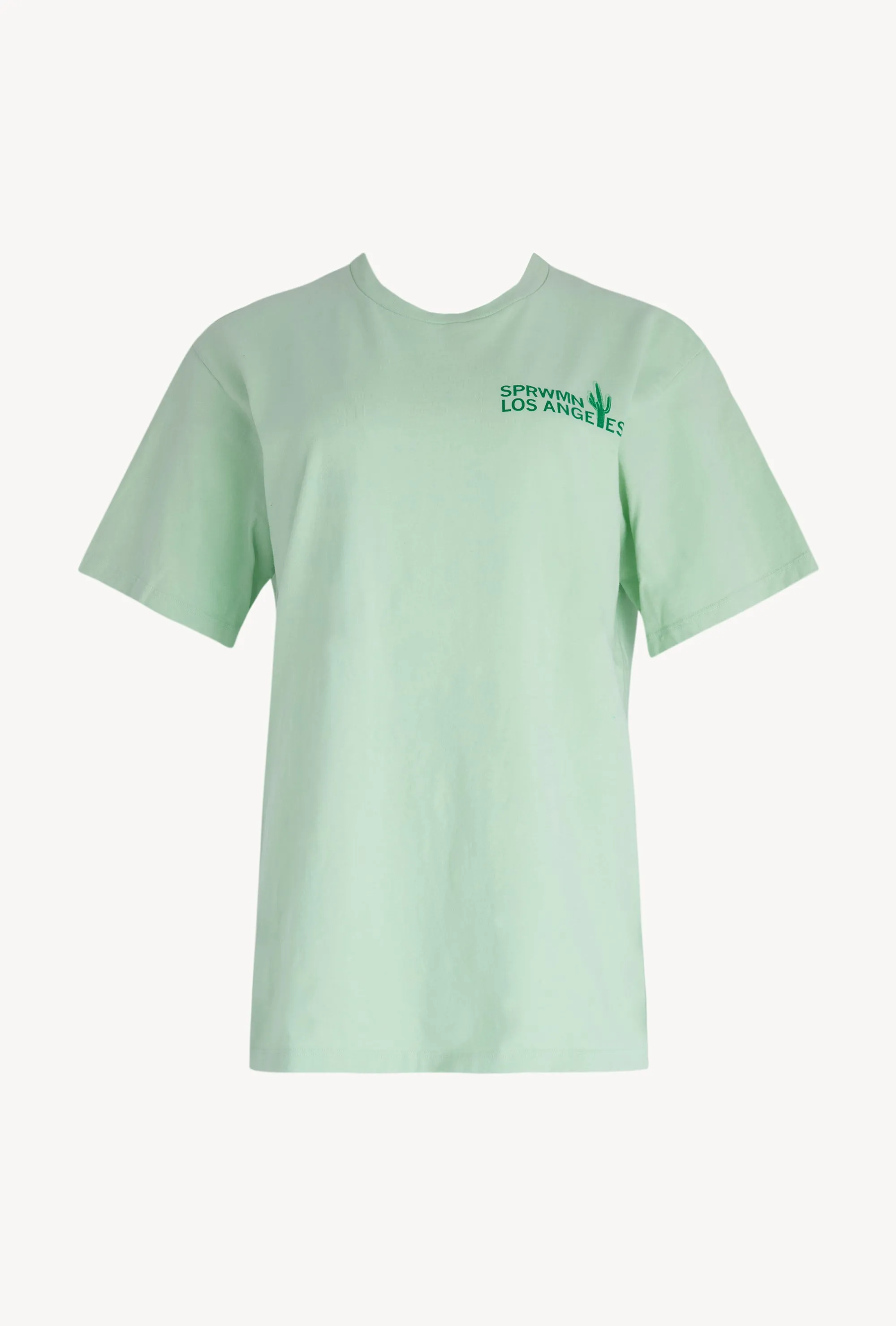 Mint Cotton Logo Tee sold by SPRWMN