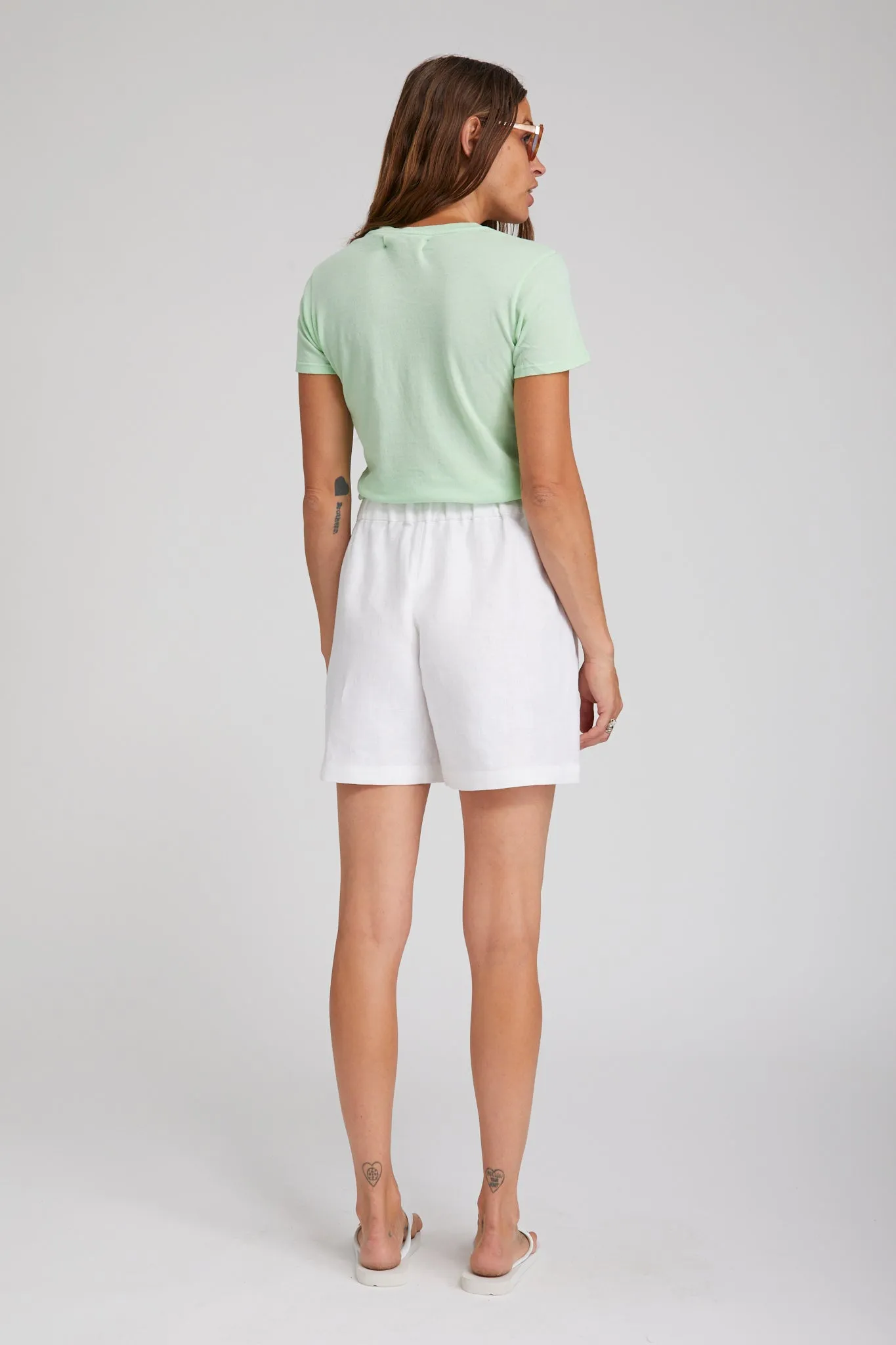 Linen Culotte Shorts sold by SPRWMN product image thumbnail 3