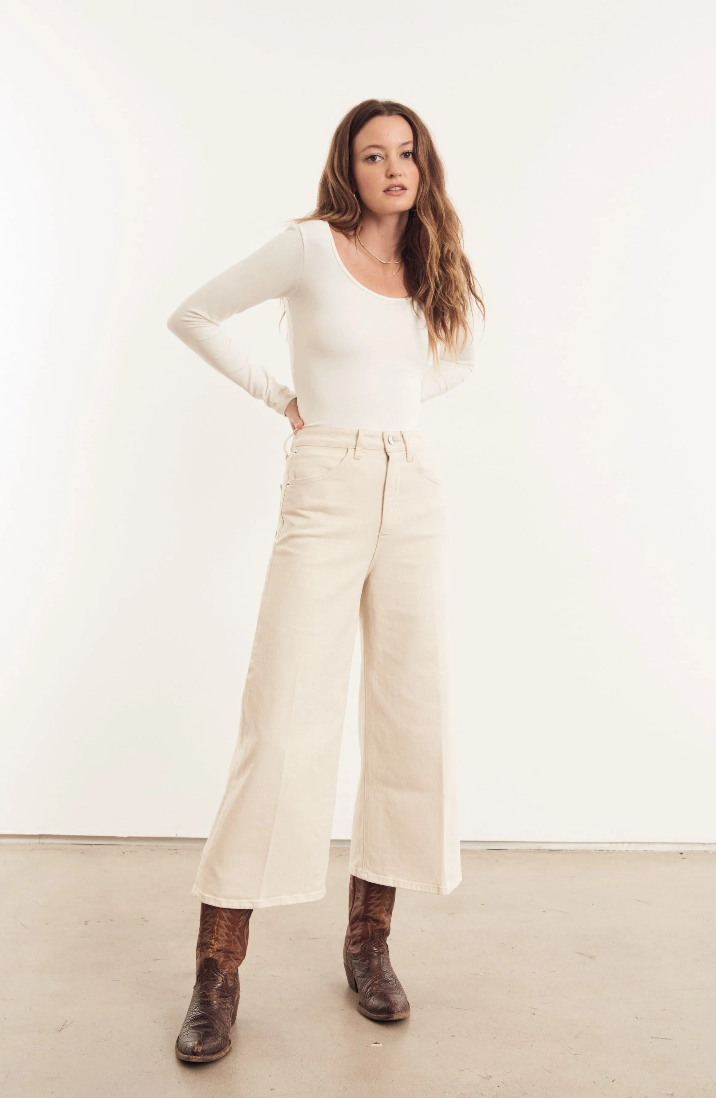 Culotte Denim sold by SPRWMN product image thumbnail 3