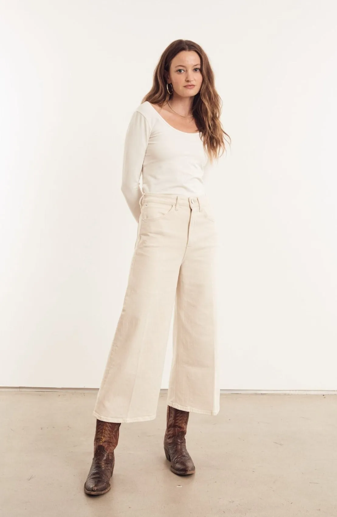 Culotte Denim sold by SPRWMN product image thumbnail 4