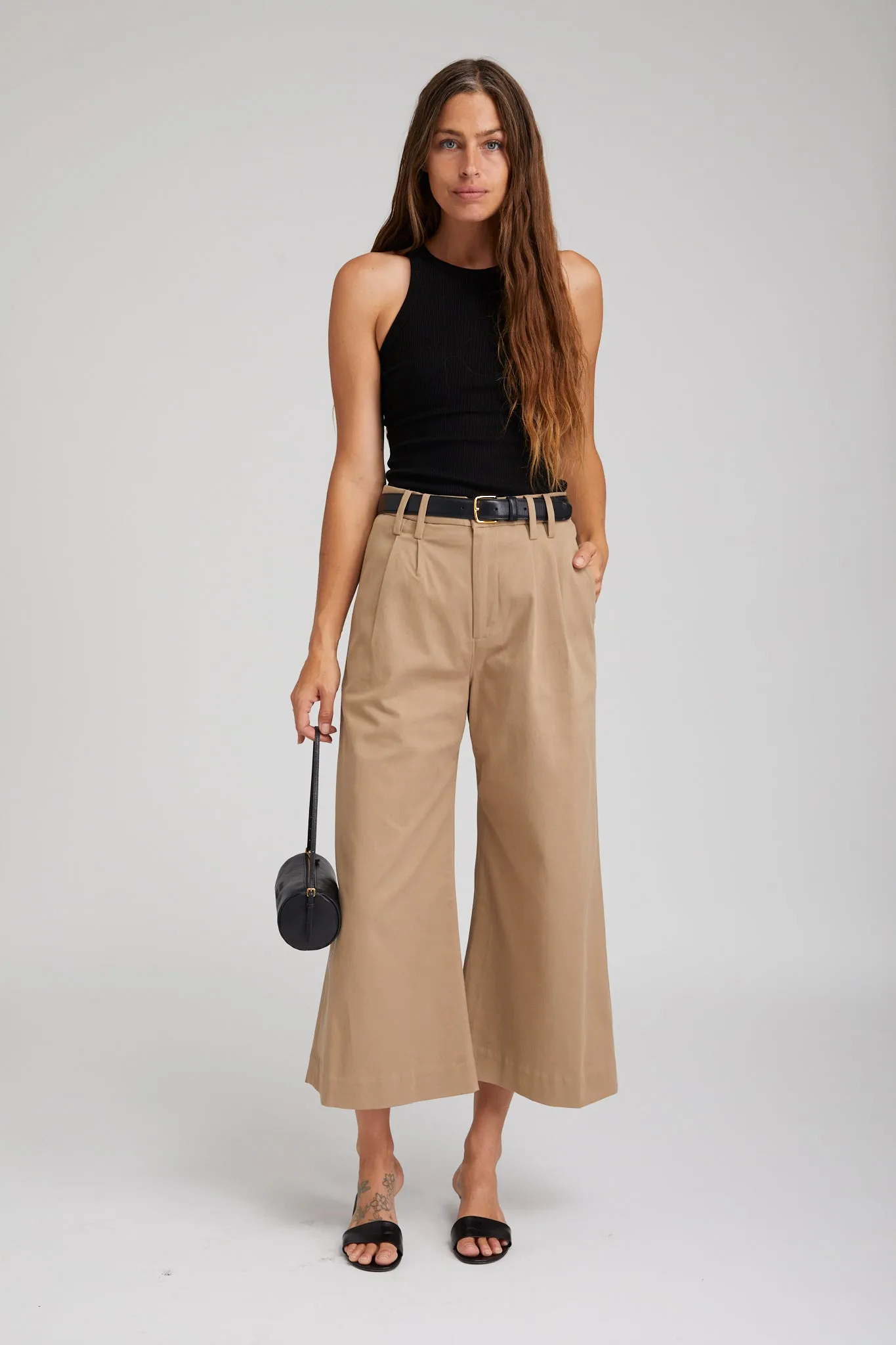 Twill Culotte Trousers sold by SPRWMN product image thumbnail 2