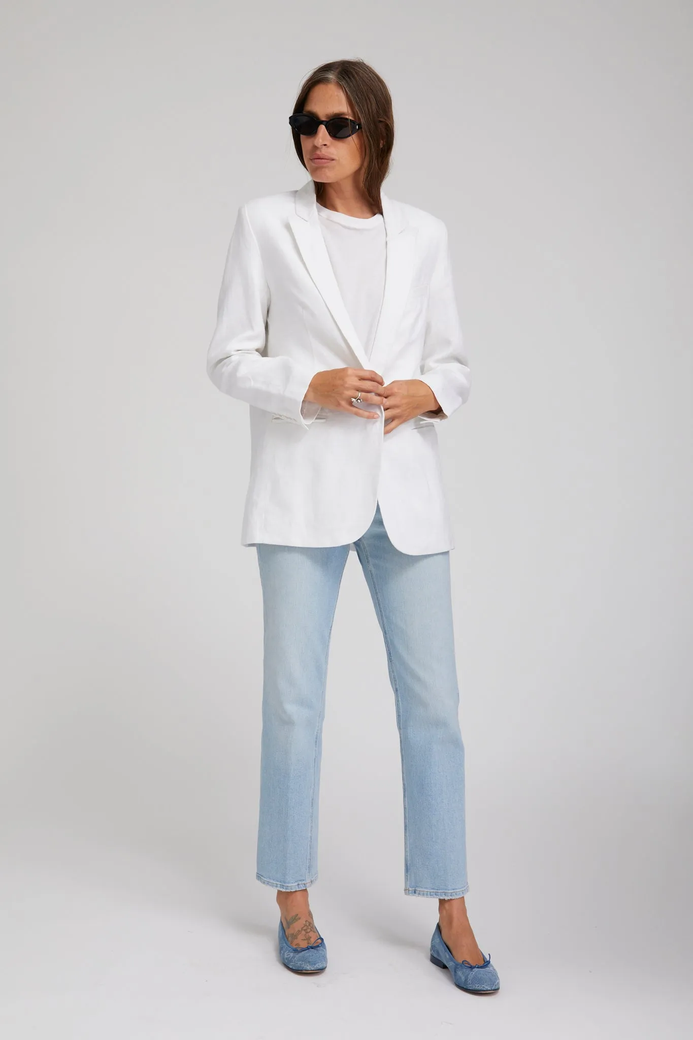 Linen Blazer sold by SPRWMN product image thumbnail 3