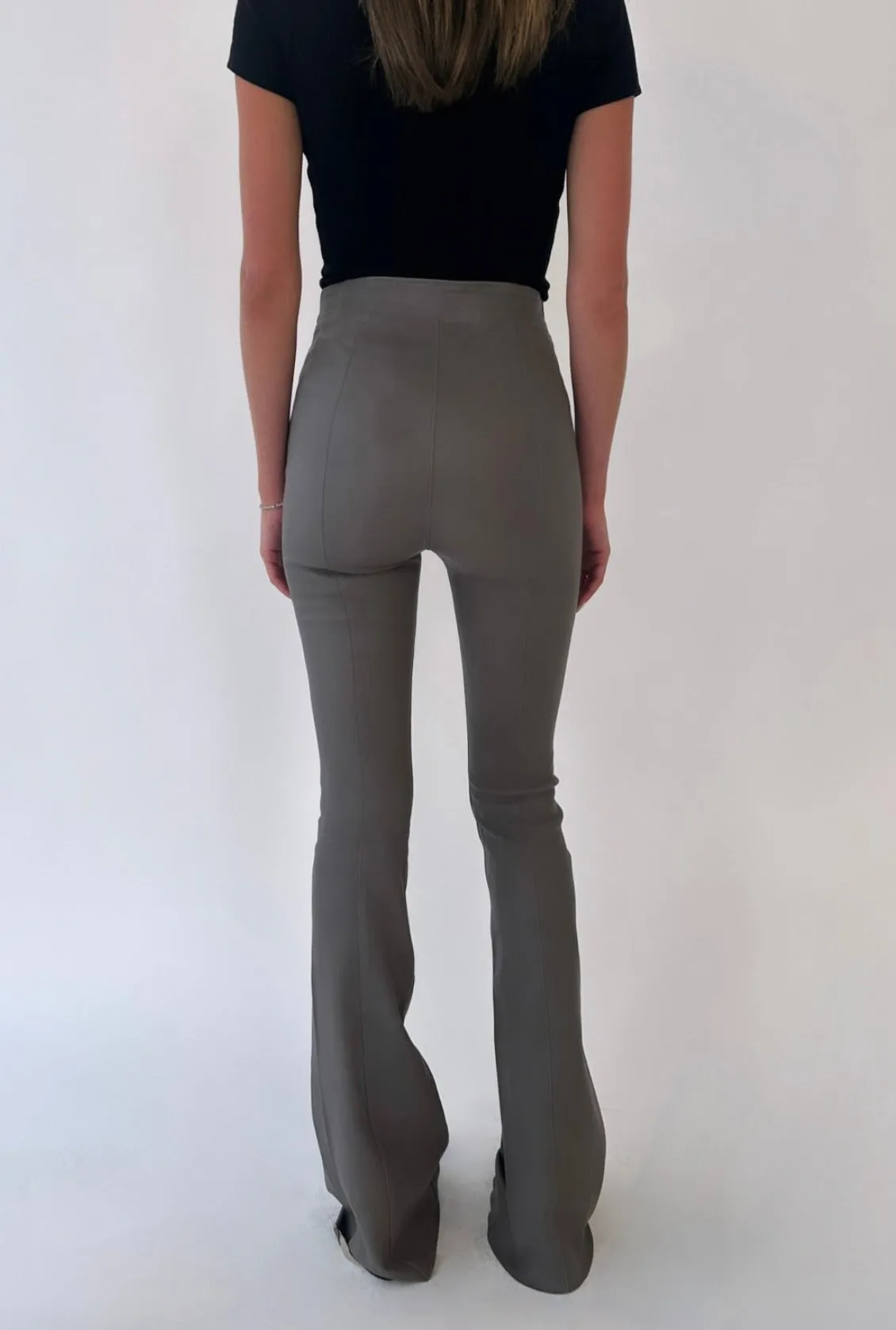 Washed Grey Patch Pocket Super Flare sold by SPRWMN product image thumbnail 2