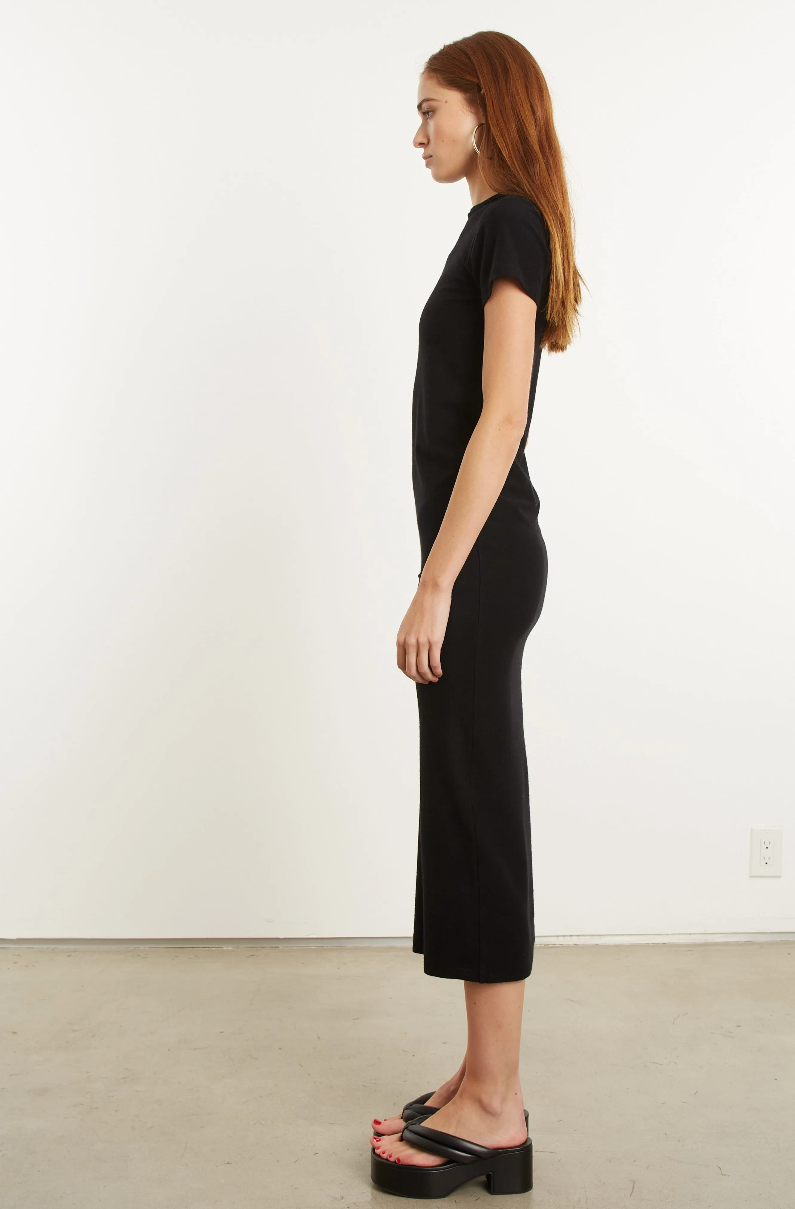 Maxi City Jersey Dress Black sold by SPRWMN product image thumbnail 2