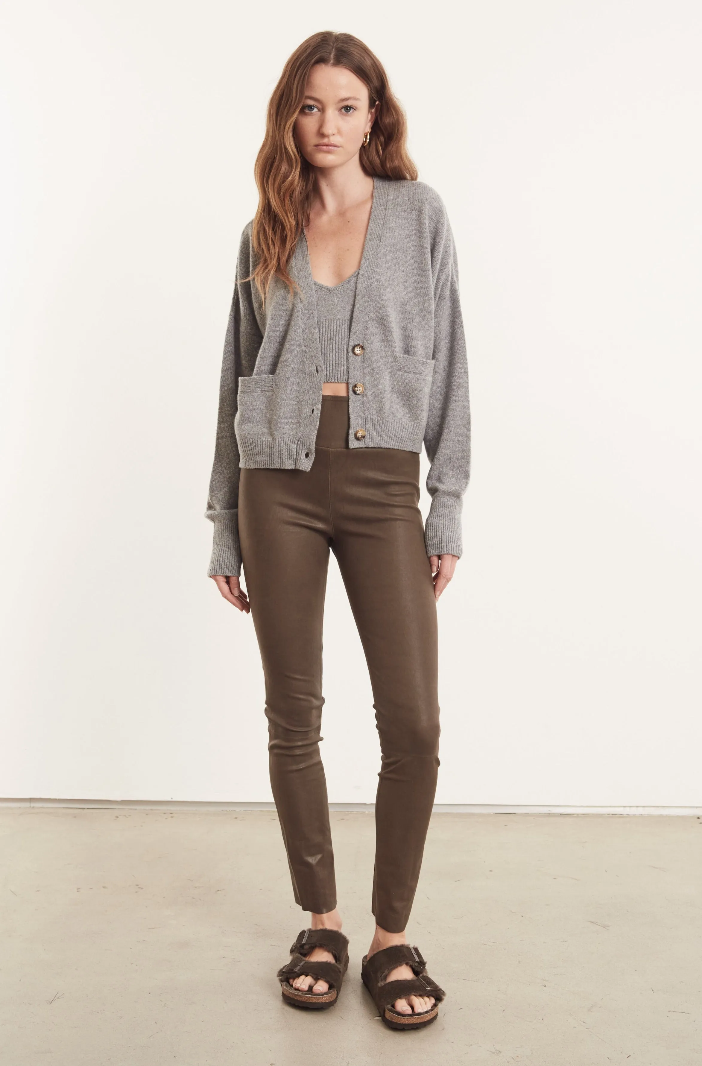 Grey Cashmere Bralette sold by SPRWMN product image thumbnail 3