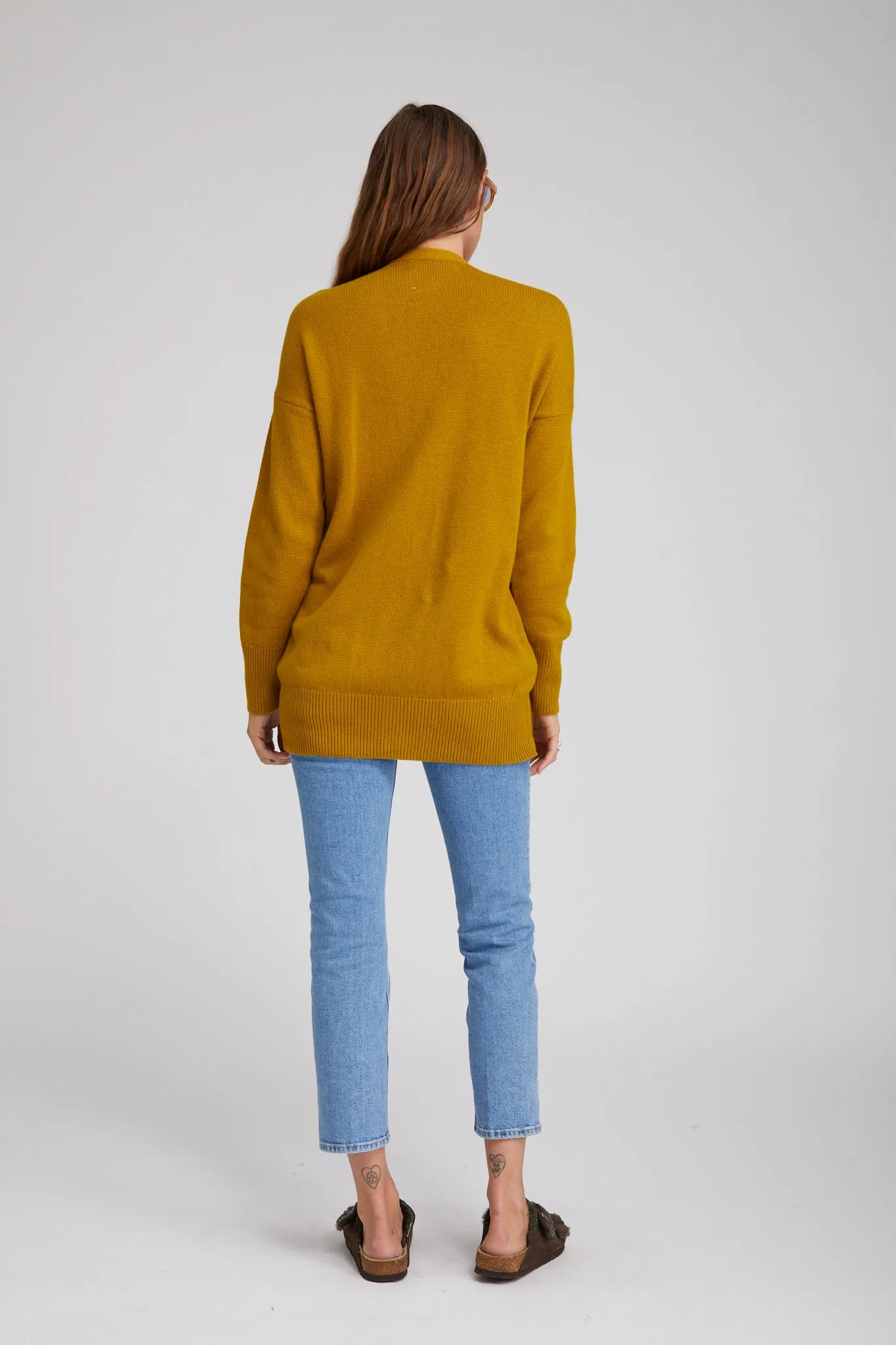 Vinaigrette Cashmere Long Cardigan sold by SPRWMN product image thumbnail 4