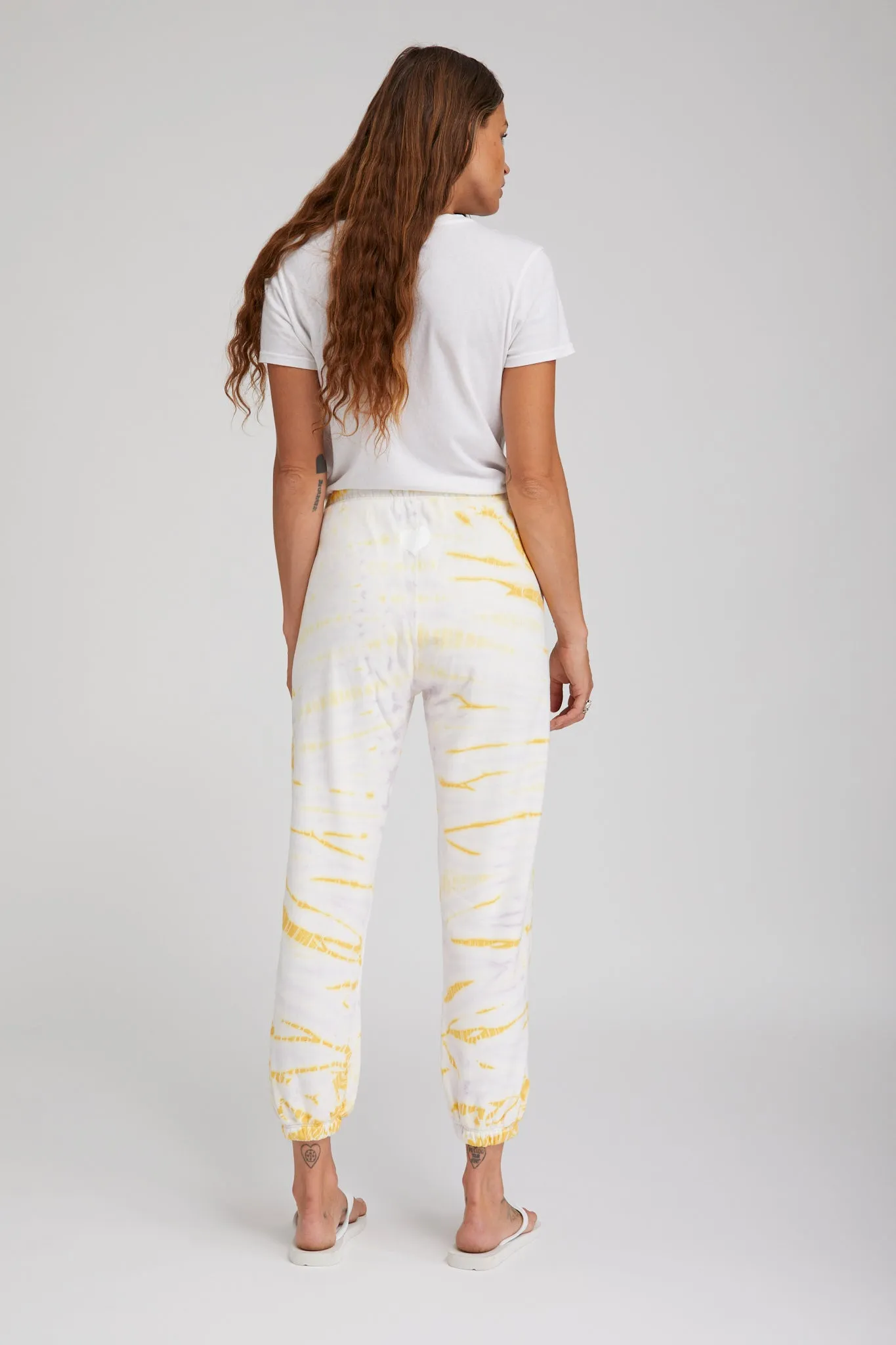 Marigold Marble Tri-Blend Sweatpants sold by SPRWMN product image thumbnail 3