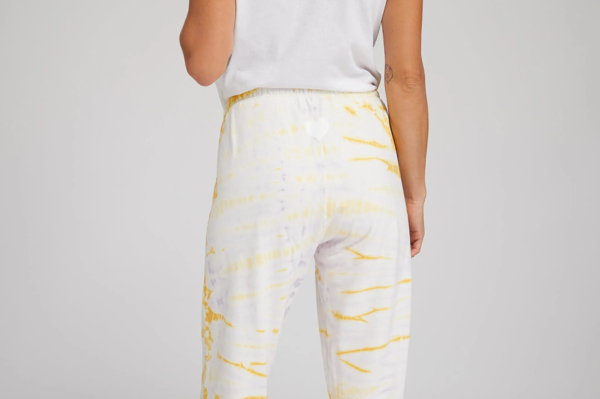 Marigold Marble Tri-Blend Sweatpants sold by SPRWMN product image thumbnail 4