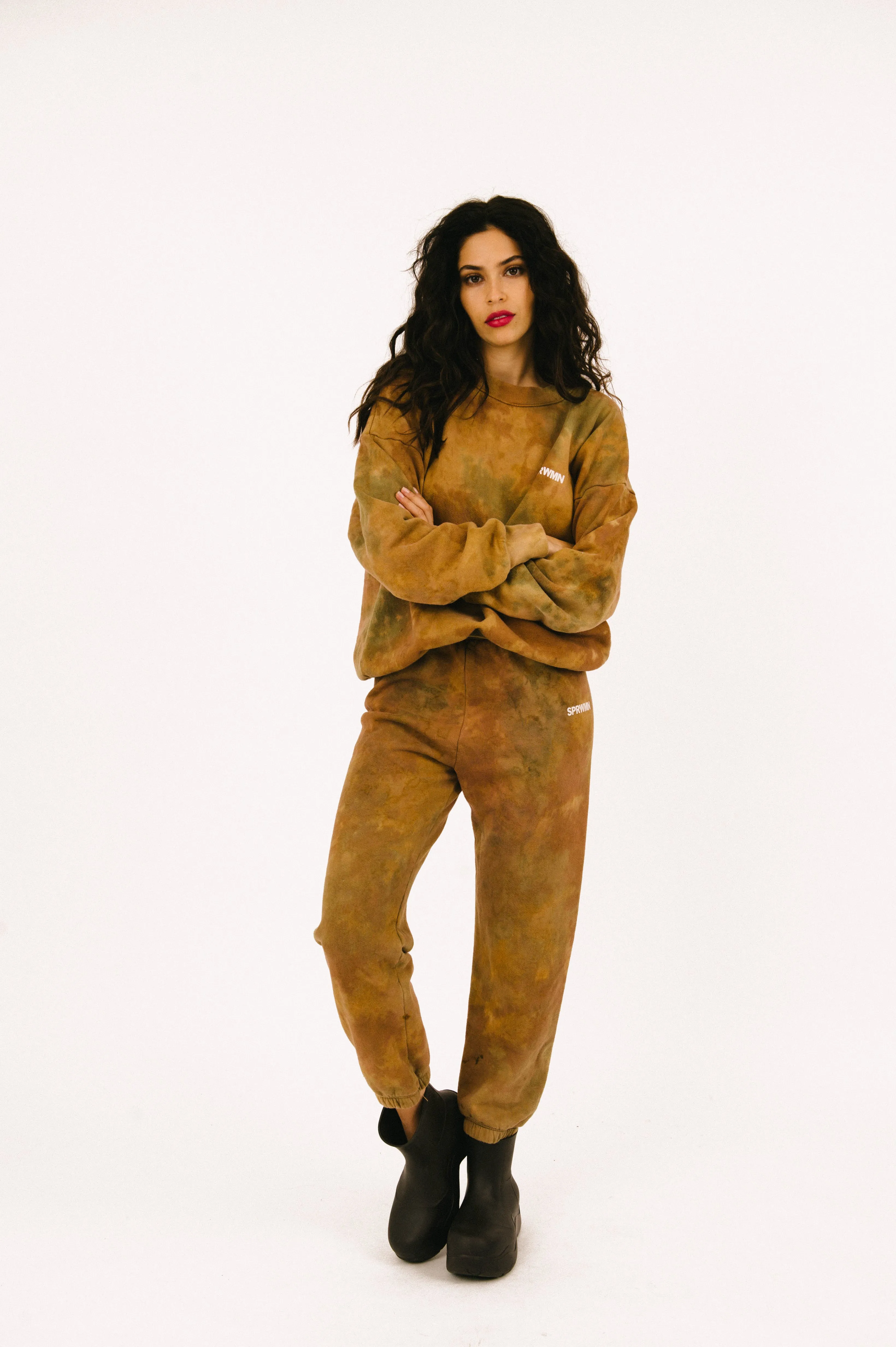 Terra Marble Logo Sweatpants sold by SPRWMN