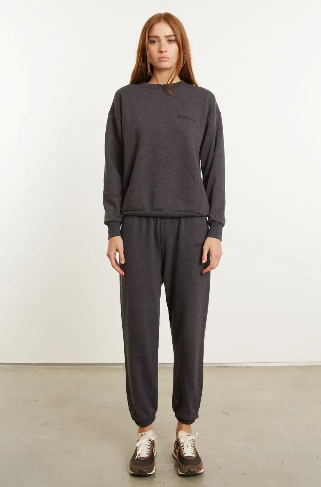 Vintage Black Logo Sweatpants sold by SPRWMN product image thumbnail 3