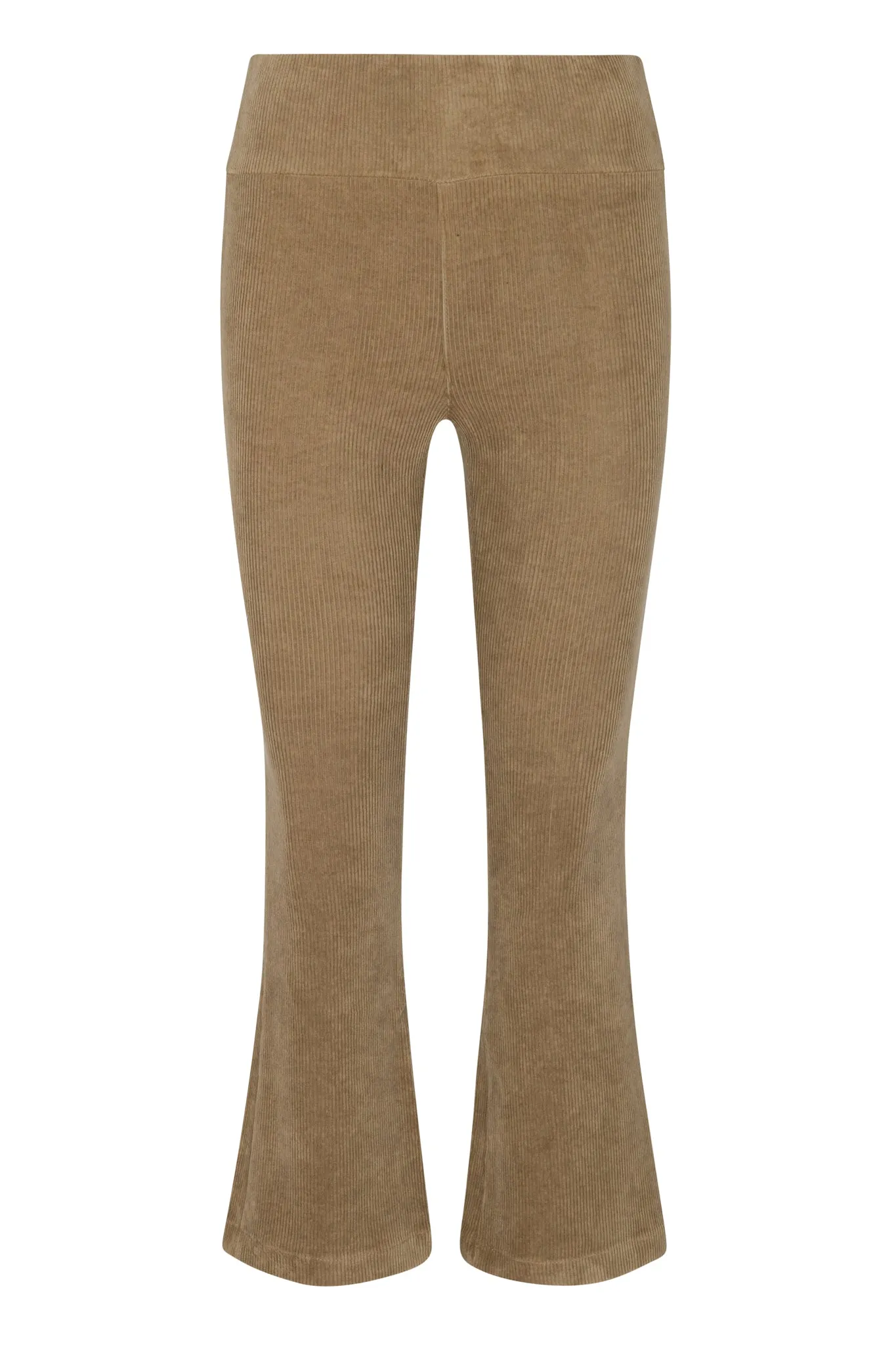 Sand Corduroy Crop Flare Pants sold by SPRWMN product image thumbnail 2