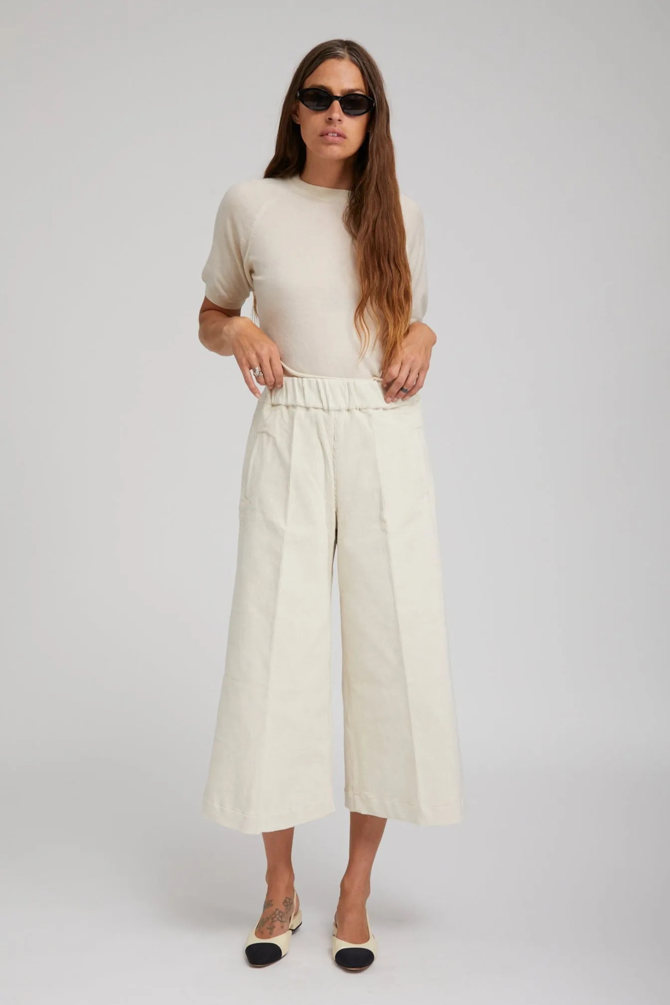 Corduroy Culotte Pants sold by SPRWMN