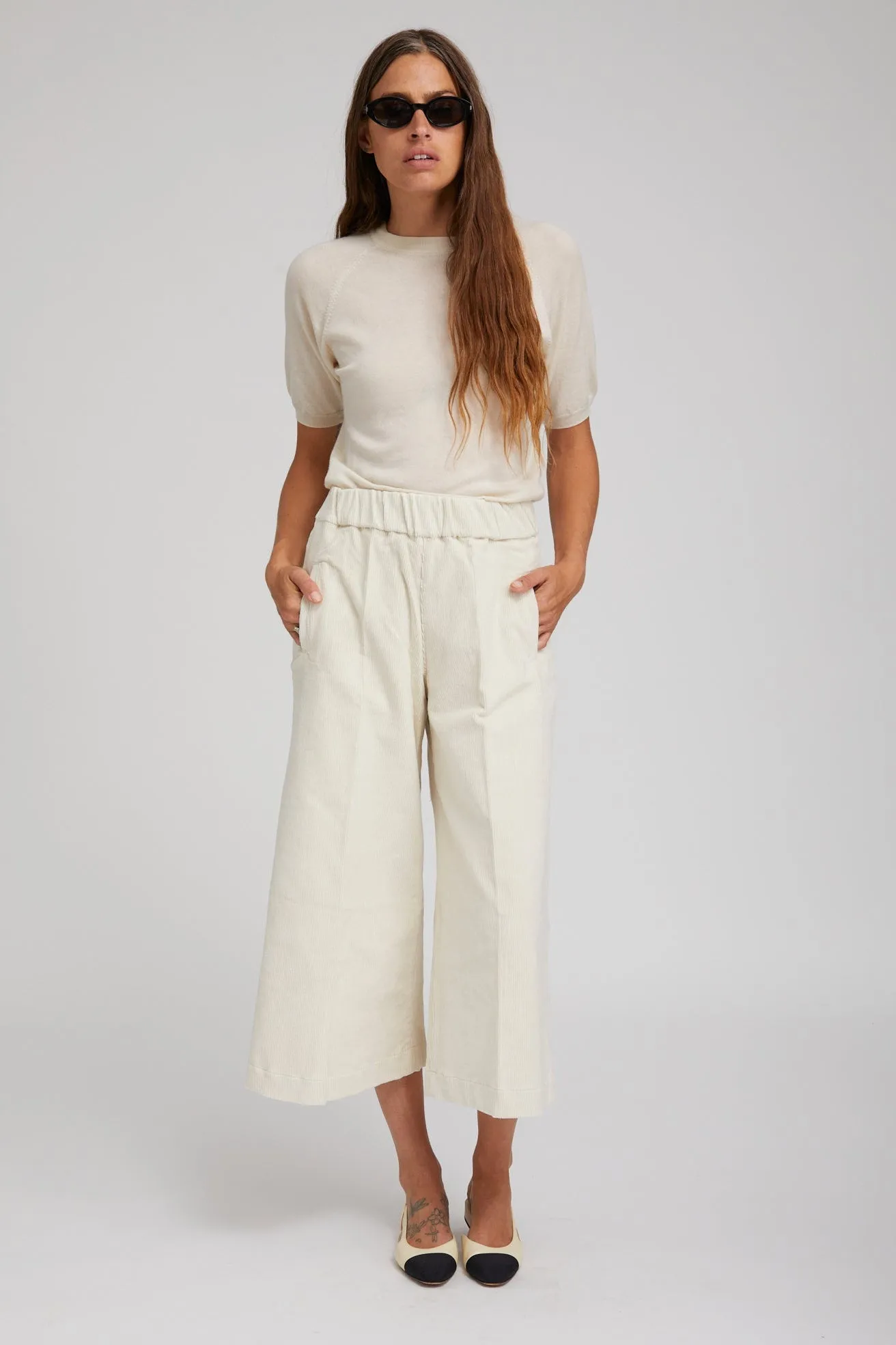 Corduroy Culotte Pants sold by SPRWMN product image thumbnail 2