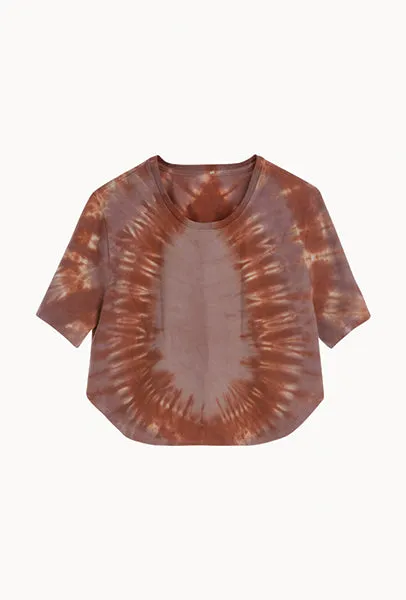 Desert Tie Dye Cropped Tee sold by SPRWMN product image thumbnail 5