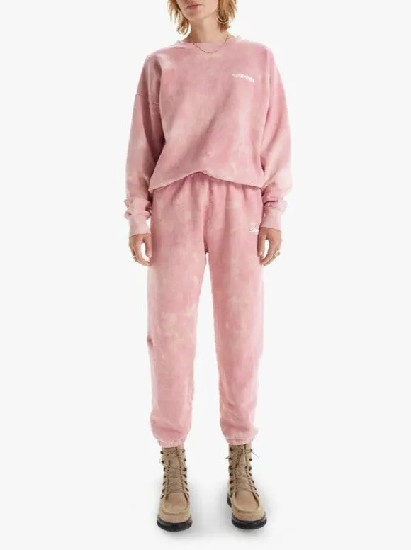 Rose Marble Cotton Tiny Logo Sweatshirt sold by SPRWMN product image thumbnail 3