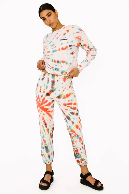 Jelly Bean Cotton Logo Sweatpants made by SPRWMN